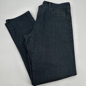 AG Adriano Goldschmied Everett Slim Straight Jeans Mens Size 32x34 Dark Wash‎